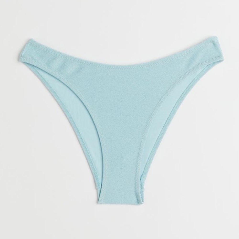 Light Blue Shimmer H&M Bikini Bottom